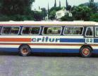 Ônibus de turismo da década de 70. Também atendia o itinerário Criciúma/Laguna.